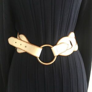 Linea Pelle Braided Leather Belt